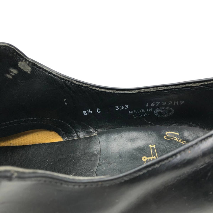 Mason Executive Imperials U-tip shoes, Made in USA, Size 8 1/2E Men's 26.5cm genuine leather black type Vintage Second Hand