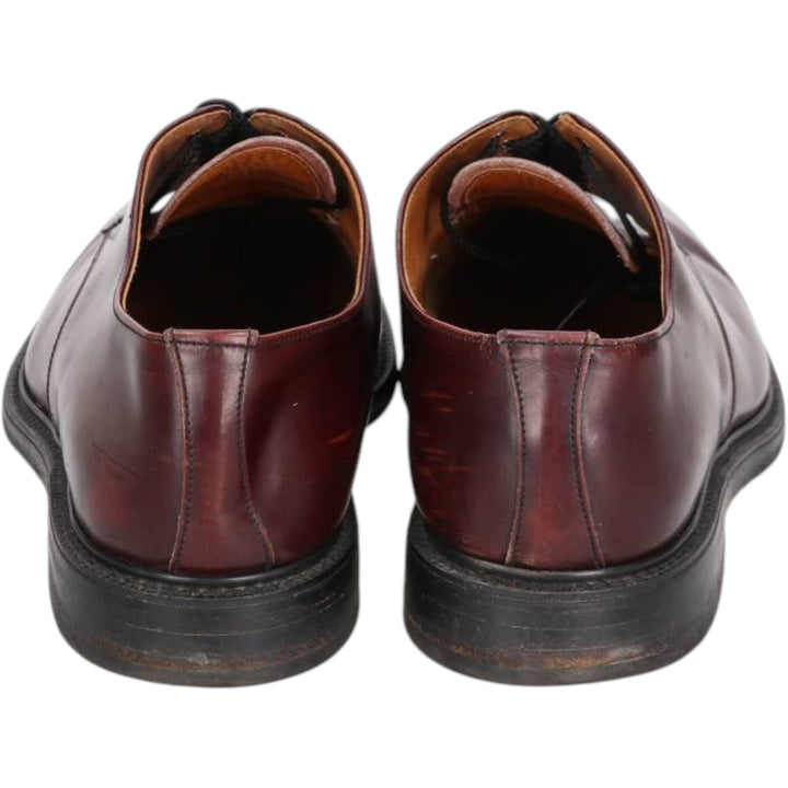 Alfred Sargent plain toe shoes, made in England, size 9 1/2 Men's 28.0cm genuine leather burgundy type Vintage Second Hand