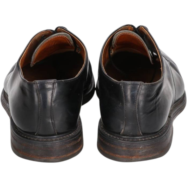 Alfred Sargent plain toe shoes, made in England, size 9 1/2 Men's 27.5cm genuine leather black type Vintage Second Hand