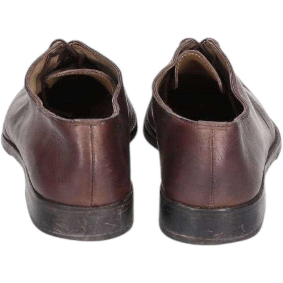 Bexley Plain Toe Shoes, Size 42 Men's 27.5cm unclear red type reddish brown Vintage Second Hand