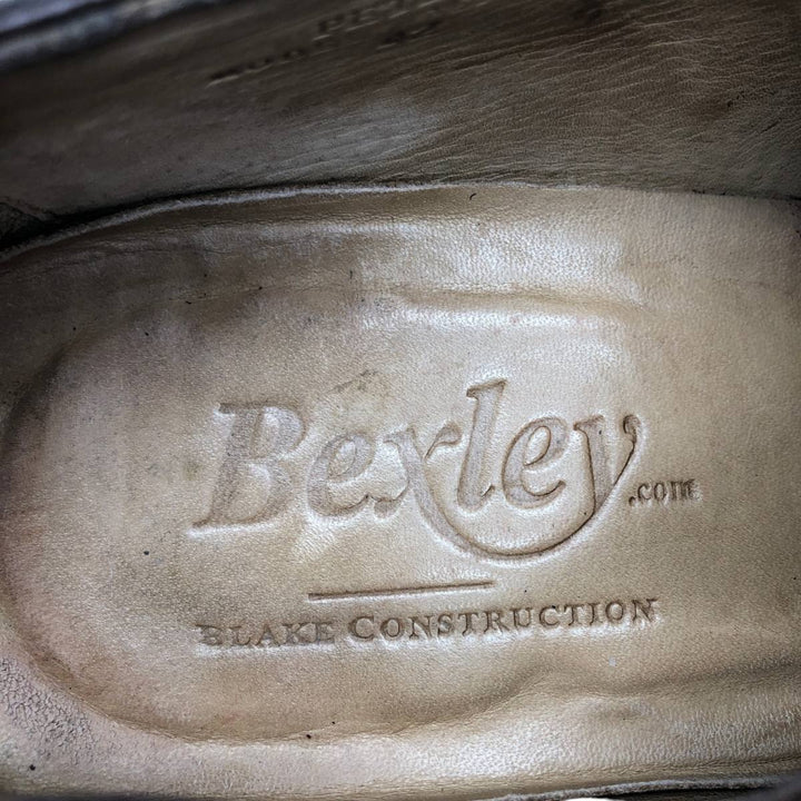 Bexley Plain Toe Shoes, Size 42 Men's 27.5cm unclear red type reddish brown Vintage Second Hand