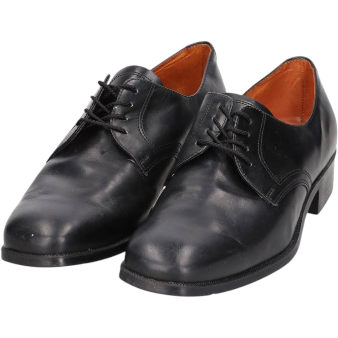 1980s Belgian Army Military Service Shoes, Size 43 (Men's 11"), Vintage /saa016194 Men's 28.0cm unclear black type Vintage Second Hand