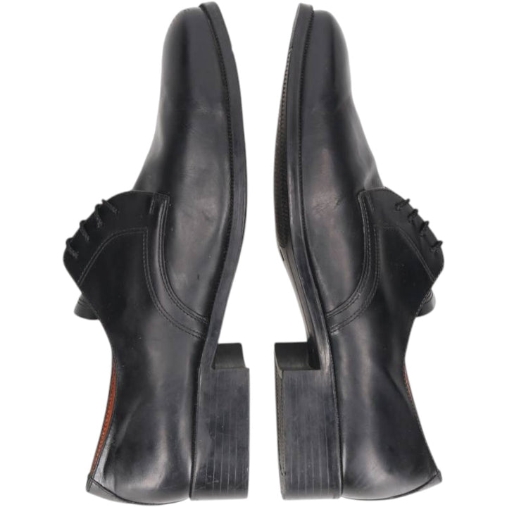 1980s Belgian Army Military Service Shoes, Size 43 (Men's 11"), Vintage /saa016194 Men's 28.0cm unclear black type Vintage Second Hand