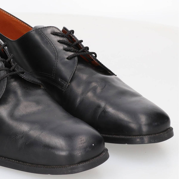 1980s Belgian Army Military Service Shoes, Size 43 (Men's 11"), Vintage /saa016194 Men's 28.0cm unclear black type Vintage Second Hand
