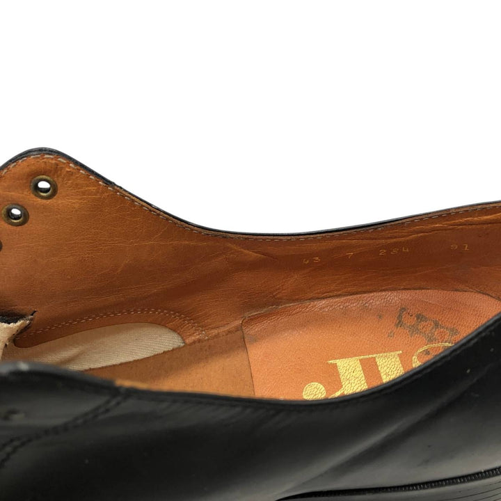 1980s Belgian Army Military Service Shoes, Size 43 (Men's 11"), Vintage /saa016194 Men's 28.0cm unclear black type Vintage Second Hand