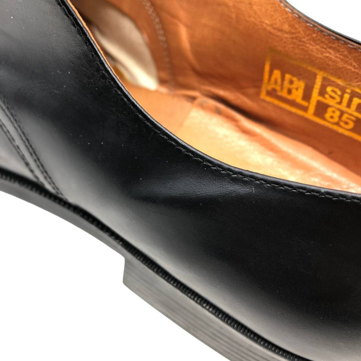 1980s Belgian Army Military Service Shoes, Size 43 (Men's 11"), Vintage /saa016194 Men's 28.0cm unclear black type Vintage Second Hand
