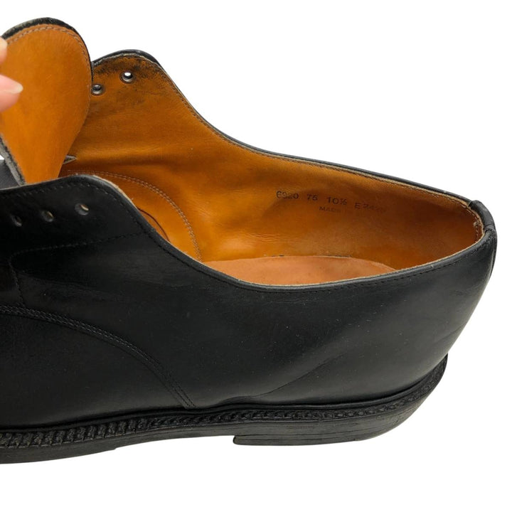BOWEN U-tip shoes, made in England, size 10 1/2 E (equivalent to men's 11"), Vintage /saa016195 Men's 28.0cm unclear black type Vintage Second Hand