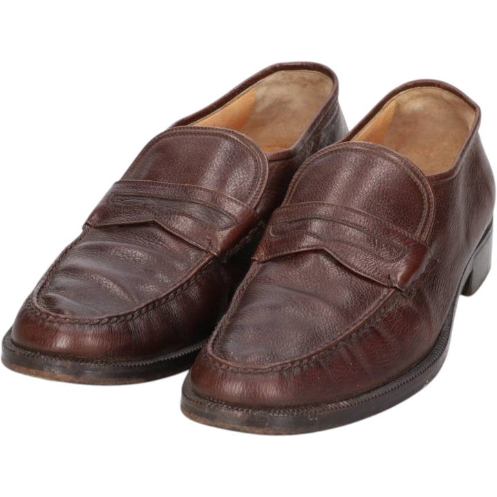 80s-90s Testoni A Testoni penny loafers, size 9F (equivalent to men's 10.6"), vintage /saa016197 Men's 27.0cm unclear brown type Vintage Second Hand