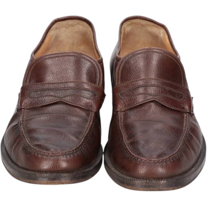 80s-90s Testoni A Testoni penny loafers, size 9F (equivalent to men's 10.6"), vintage /saa016197 Men's 27.0cm unclear brown type Vintage Second Hand