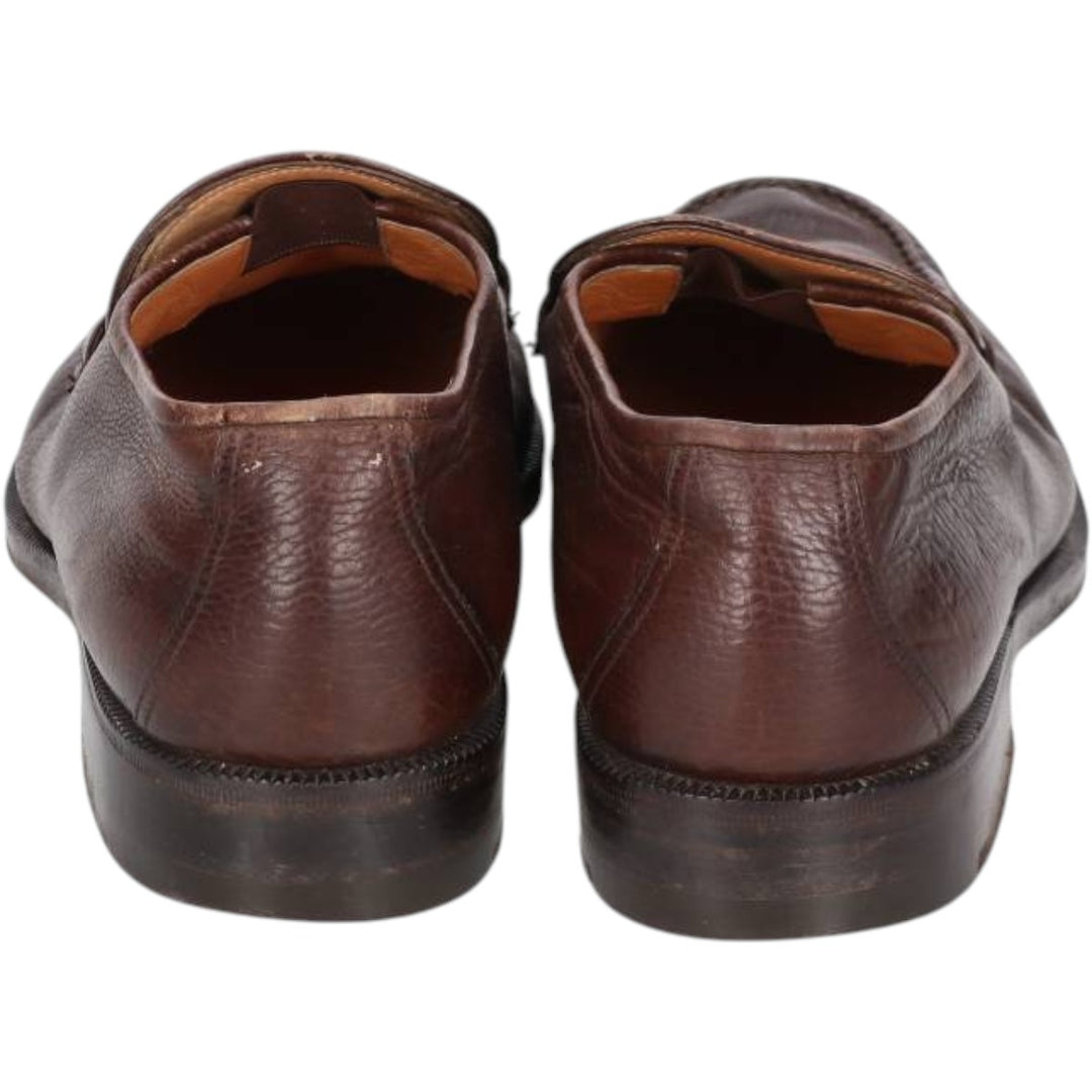 80s-90s Testoni A Testoni penny loafers, size 9F (equivalent to men's 10.6"), vintage /saa016197 Men's 27.0cm unclear brown type Vintage Second Hand
