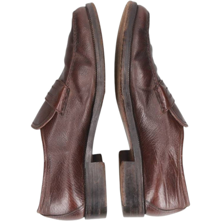 80s-90s Testoni A Testoni penny loafers, size 9F (equivalent to men's 10.6"), vintage /saa016197 Men's 27.0cm unclear brown type Vintage Second Hand