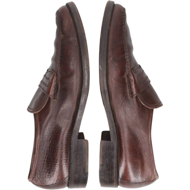 80s-90s Testoni A Testoni penny loafers, size 9F (equivalent to men's 10.6"), vintage /saa016197 Men's 27.0cm unclear brown type Vintage Second Hand