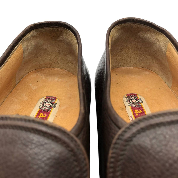80s-90s Testoni A Testoni penny loafers, size 9F (equivalent to men's 10.6"), vintage /saa016197 Men's 27.0cm unclear brown type Vintage Second Hand