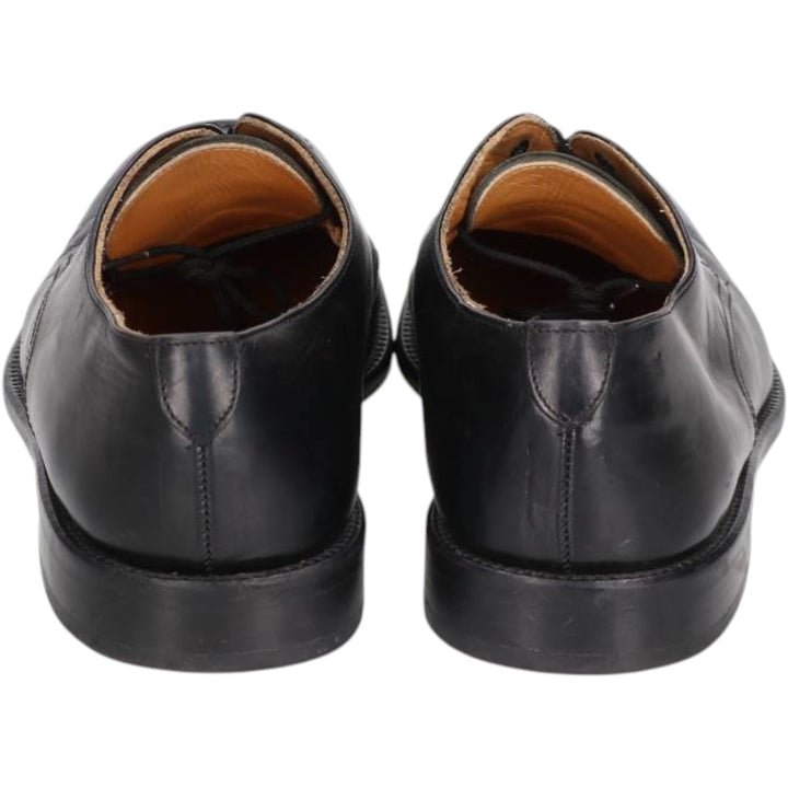 Sandro Moscoloni square-toe U-tip shoes, made in Spain, size 8 1/2 Men's 27.5cm unclear black type Vintage Second Hand