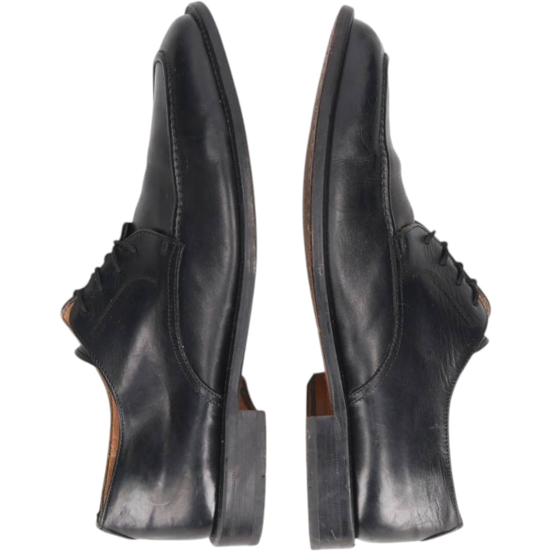 Sandro Moscoloni square-toe U-tip shoes, made in Spain, size 8 1/2 Men's 27.5cm unclear black type Vintage Second Hand