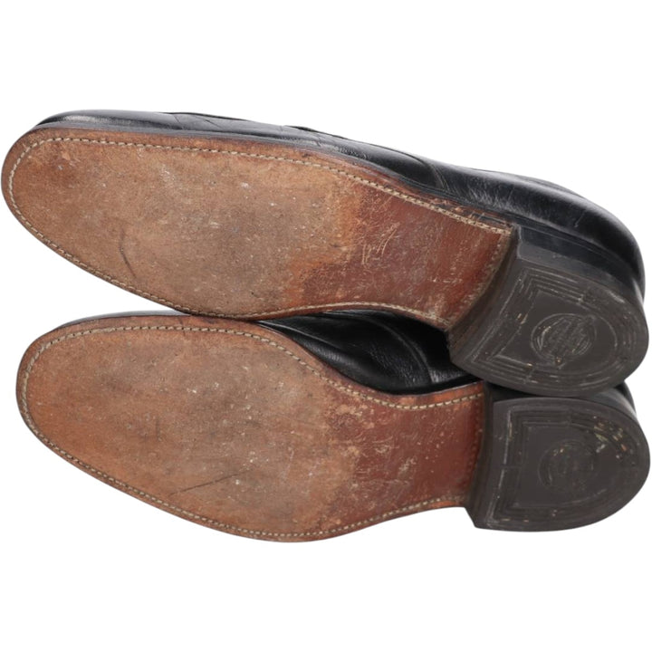 Florsheim U-tip shoes, size 11 D Men's 29.0cm unclear black type Vintage Second Hand