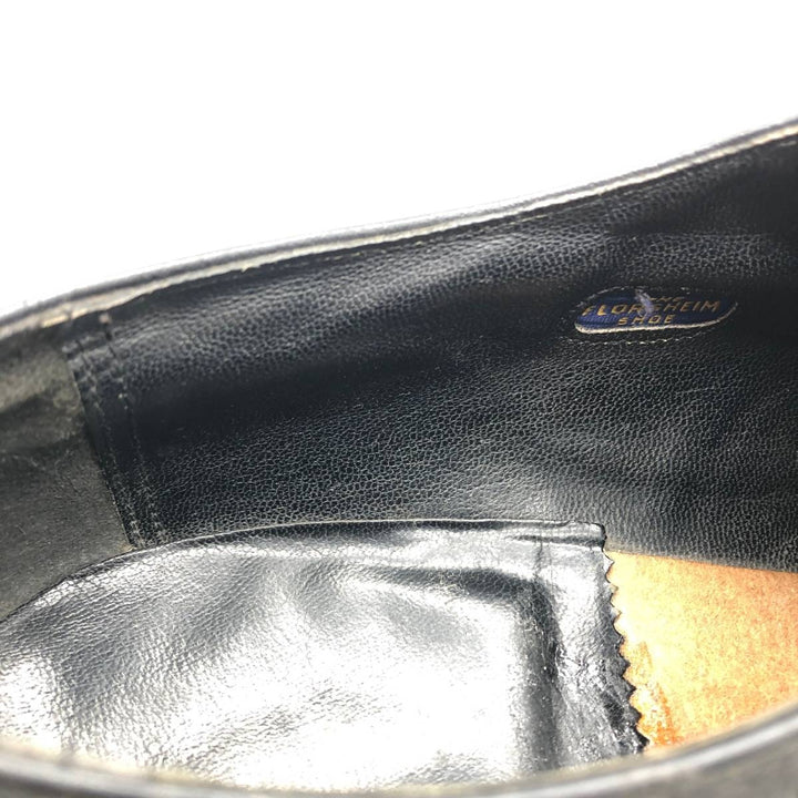 Florsheim U-tip shoes, size 11 D Men's 29.0cm unclear black type Vintage Second Hand