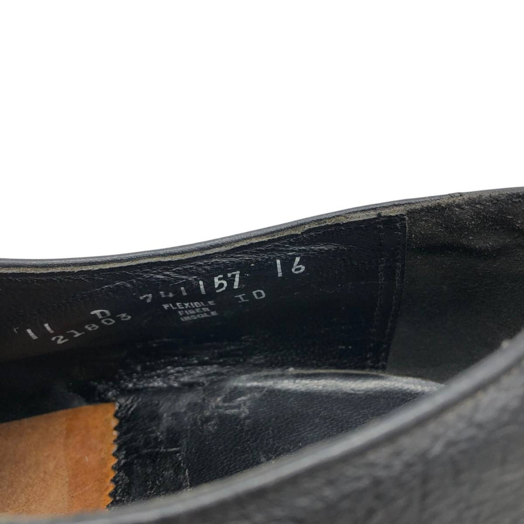 Florsheim U-tip shoes, size 11 D Men's 29.0cm unclear black type Vintage Second Hand