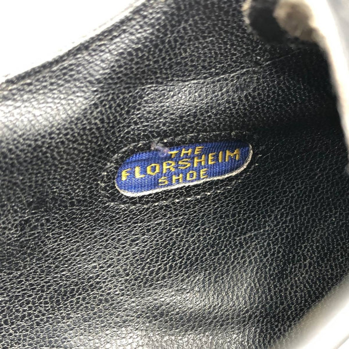 Florsheim U-tip shoes, size 11 D Men's 29.0cm unclear black type Vintage Second Hand