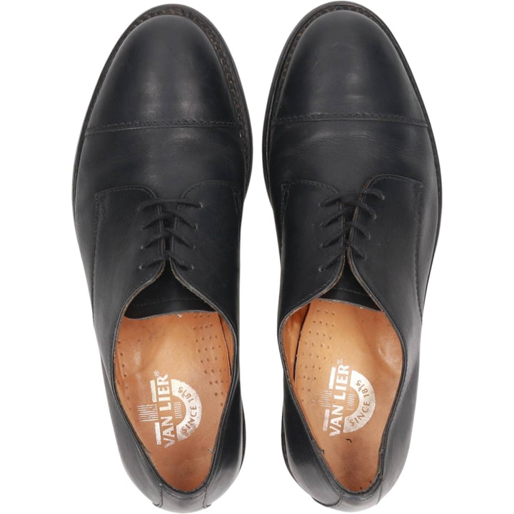 VAN LIER Straight Tip Shoes Size 9 Men's 28.0cm unclear black type Vintage Second Hand