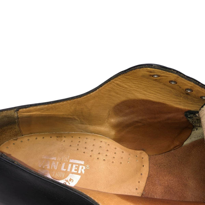VAN LIER Straight Tip Shoes Size 9 Men's 28.0cm unclear black type Vintage Second Hand