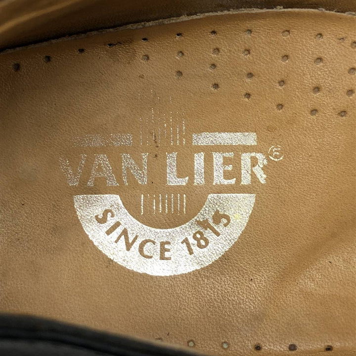 VAN LIER Straight Tip Shoes Size 9 Men's 28.0cm unclear black type Vintage Second Hand