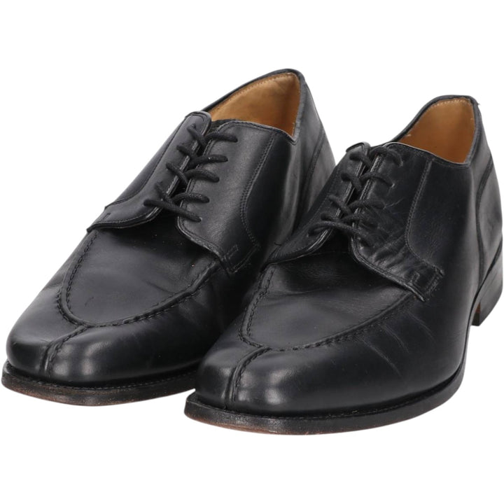 Charles Tyrwhitt U-tip shoes, size 8 Men's 26.0cm genuine leather black type Vintage Second Hand