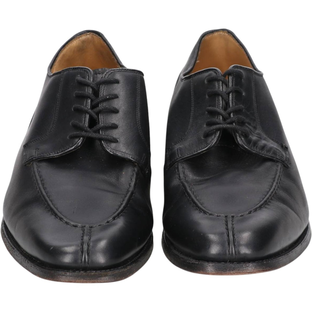 Charles Tyrwhitt U-tip shoes, size 8 Men's 26.0cm genuine leather black type Vintage Second Hand