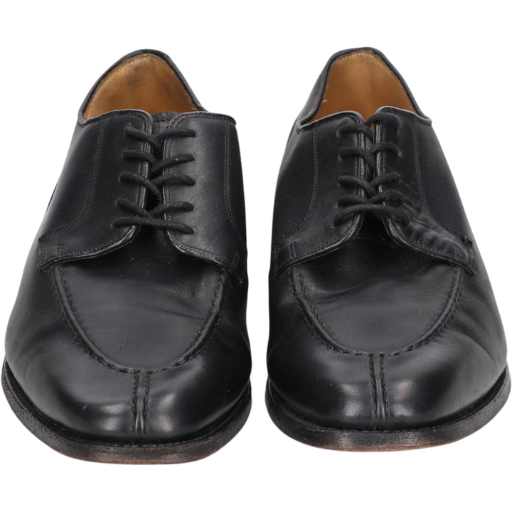 Charles Tyrwhitt U-tip shoes, size 8 Men's 26.0cm genuine leather black type Vintage Second Hand