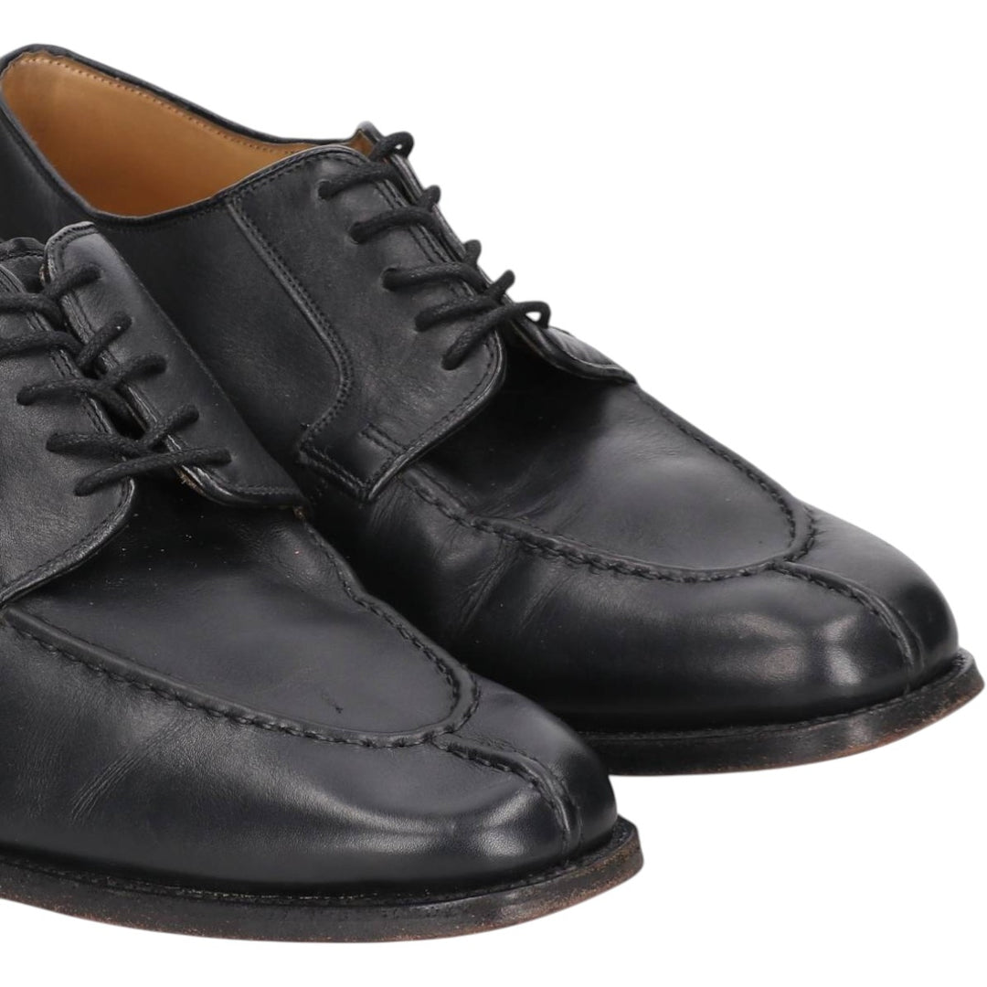 Charles Tyrwhitt U-tip shoes, size 8 Men's 26.0cm genuine leather black type Vintage Second Hand