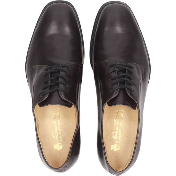 Nunes Correa Plain Toe Shoes, Size 40 Men's 26.5cm genuine leather brown type Vintage Second Hand