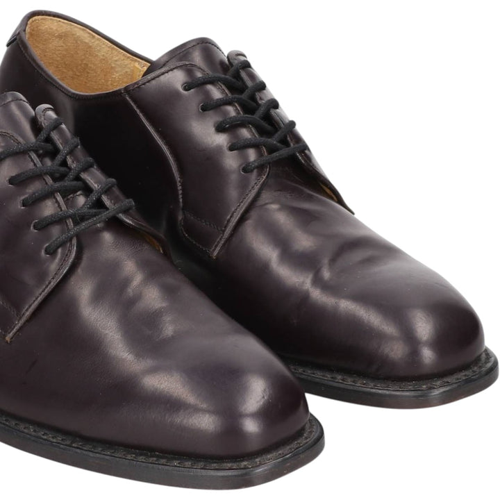 Nunes Correa Plain Toe Shoes, Size 40 Men's 26.5cm genuine leather brown type Vintage Second Hand