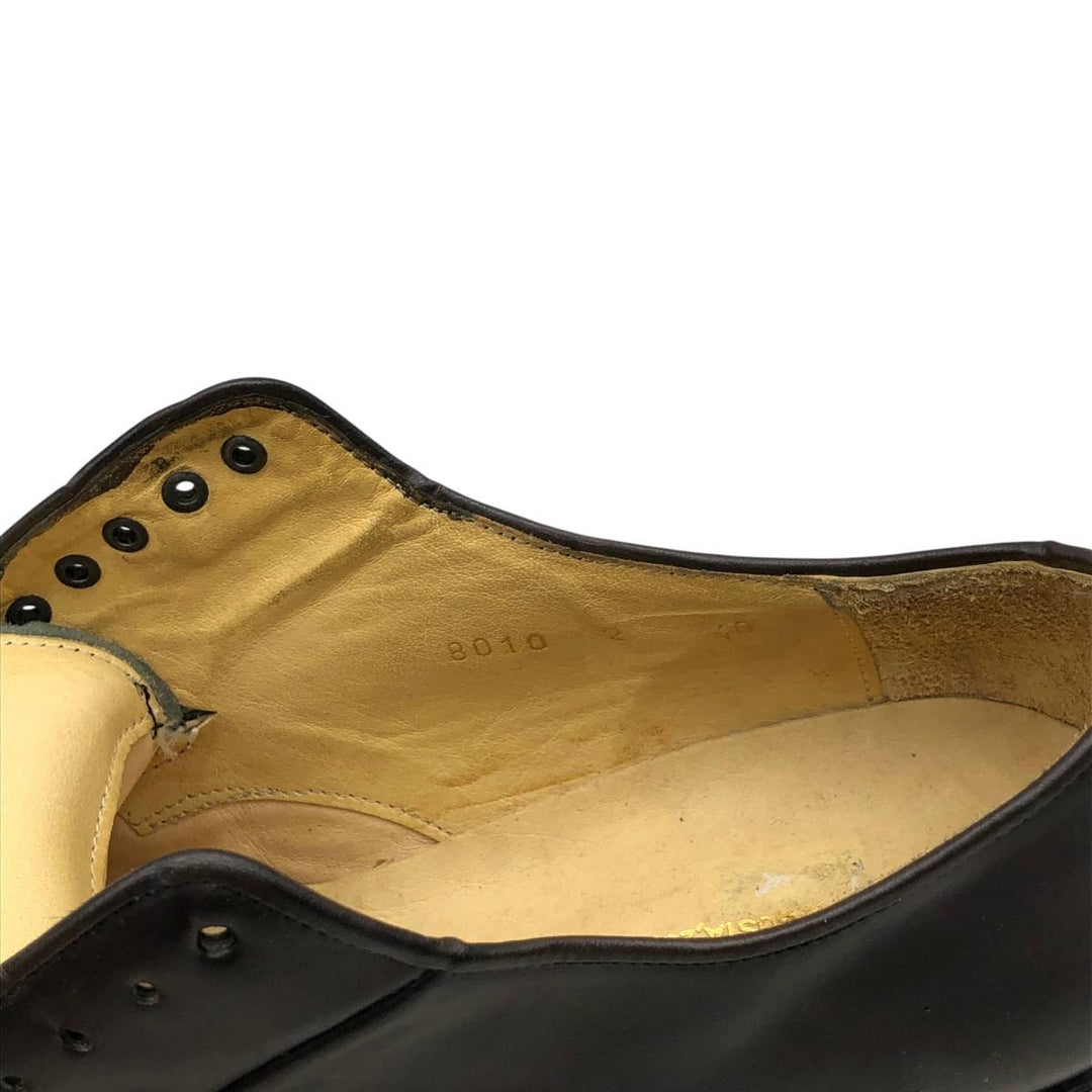Nunes Correa Plain Toe Shoes, Size 40 Men's 26.5cm genuine leather brown type Vintage Second Hand