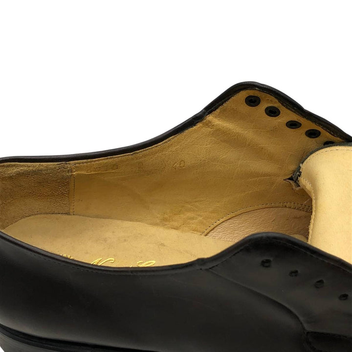 Nunes Correa Plain Toe Shoes, Size 40 Men's 26.5cm genuine leather brown type Vintage Second Hand