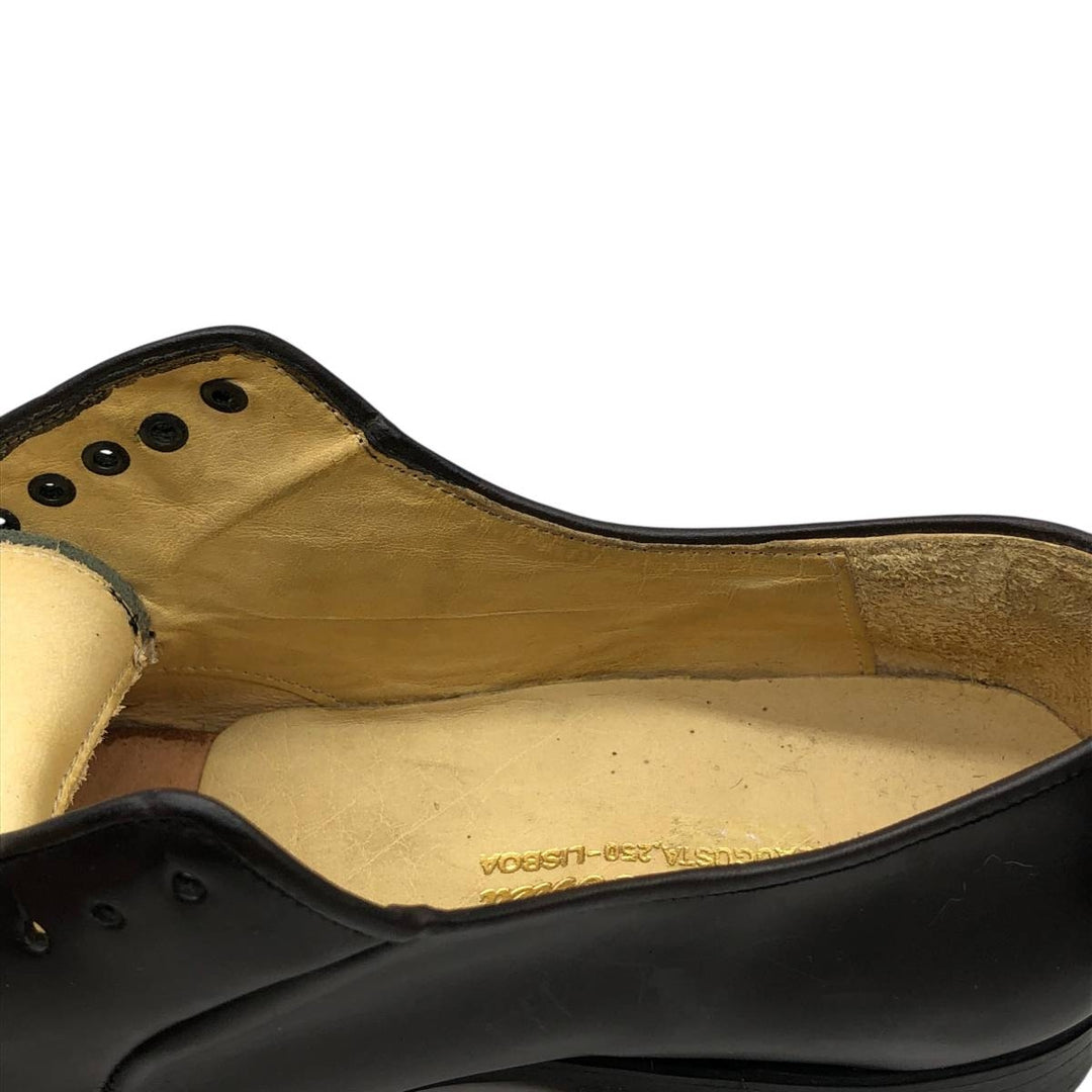 Nunes Correa Plain Toe Shoes, Size 40 Men's 26.5cm genuine leather brown type Vintage Second Hand