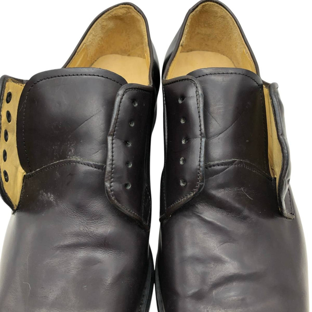 Nunes Correa Plain Toe Shoes, Size 40 Men's 26.5cm genuine leather brown type Vintage Second Hand