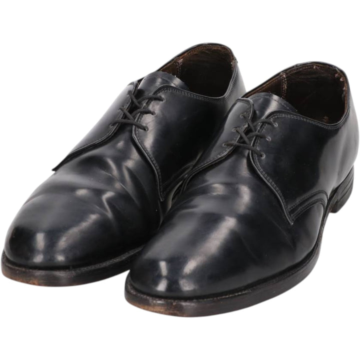 Plain toe shoes, size 11 1/2C Men's 29.5cm unclear black type Vintage Second Hand