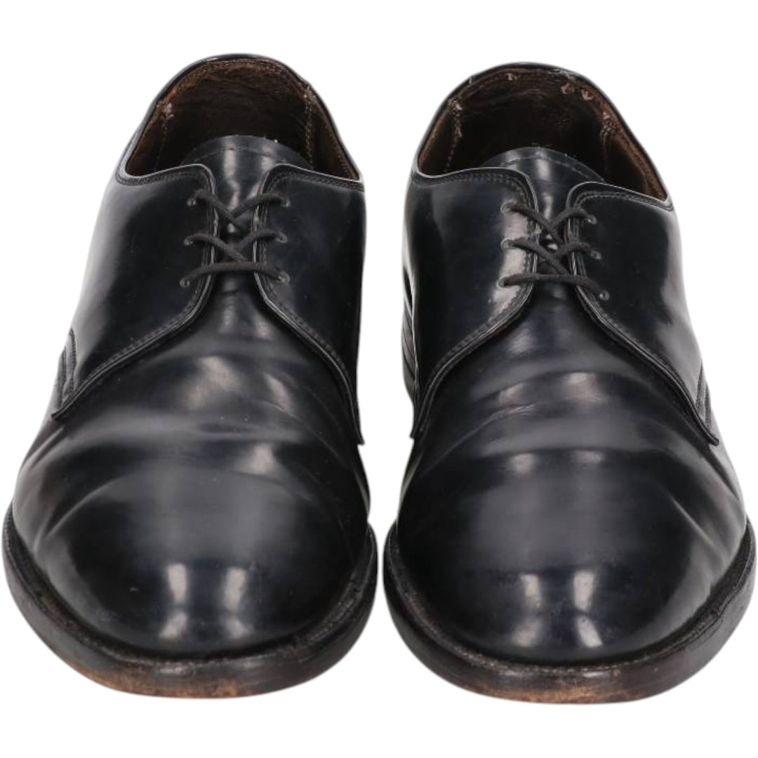 Plain toe shoes, size 11 1/2C Men's 29.5cm unclear black type Vintage Second Hand