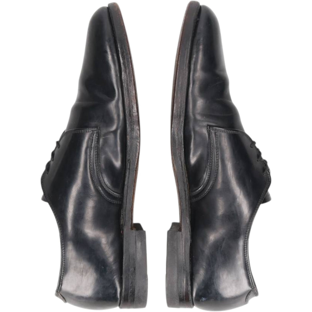 Plain toe shoes, size 11 1/2C Men's 29.5cm unclear black type Vintage Second Hand