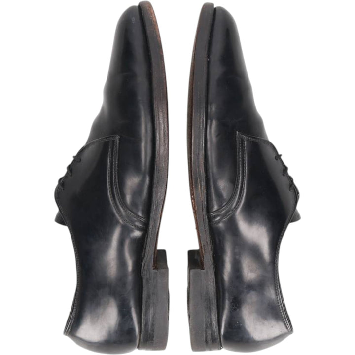Plain toe shoes, size 11 1/2C Men's 29.5cm unclear black type Vintage Second Hand