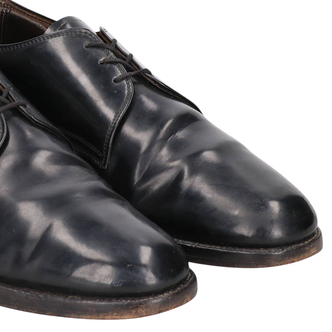 Plain toe shoes, size 11 1/2C Men's 29.5cm unclear black type Vintage Second Hand