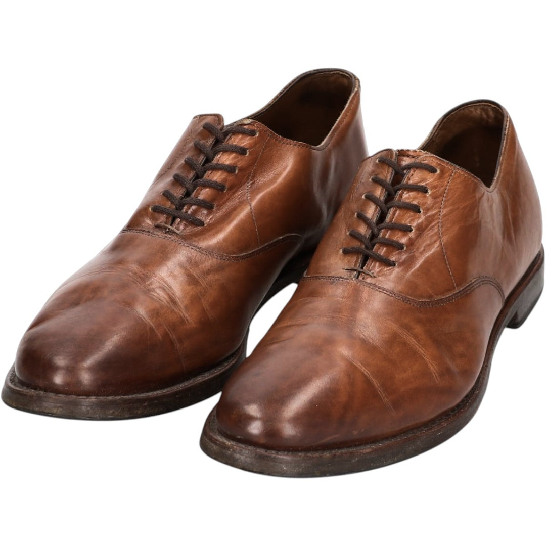 Allen Edmonds Carlyle Straight Tip Shoes, Made in USA, Size 10 D Men's 28.0cm genuine leather brown type Vintage Second Hand