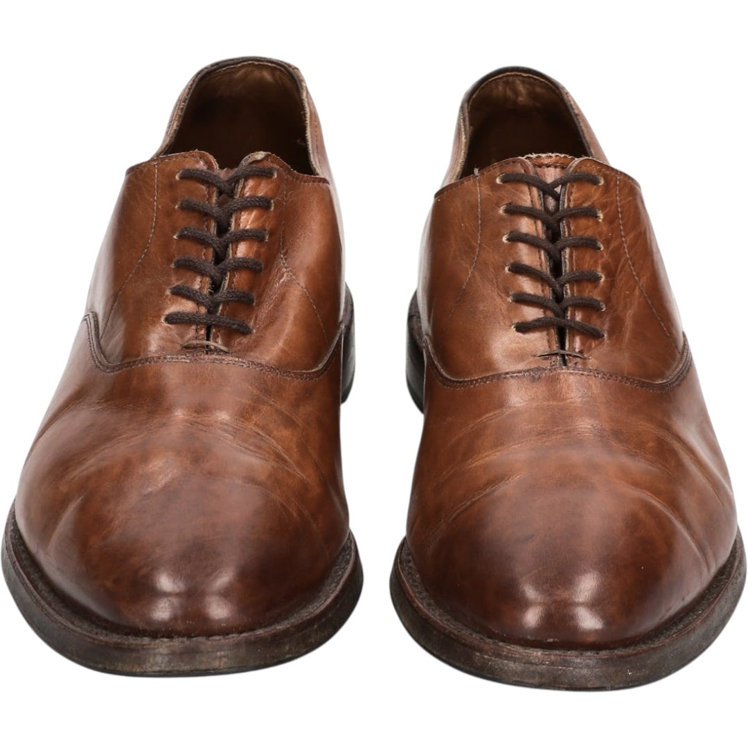 Allen Edmonds Carlyle Straight Tip Shoes, Made in USA, Size 10 D Men's 28.0cm genuine leather brown type Vintage Second Hand