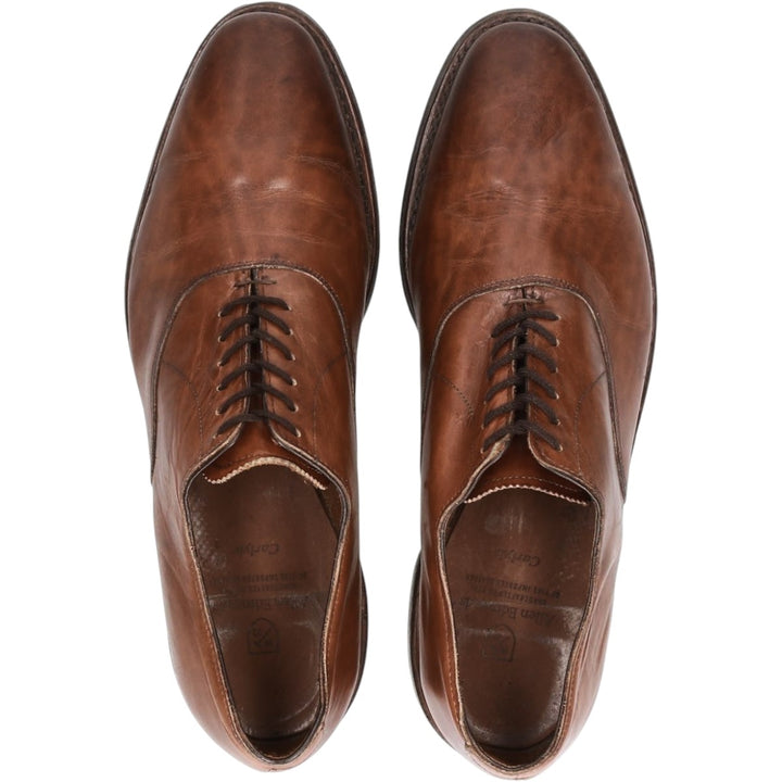 Allen Edmonds Carlyle Straight Tip Shoes, Made in USA, Size 10 D Men's 28.0cm genuine leather brown type Vintage Second Hand