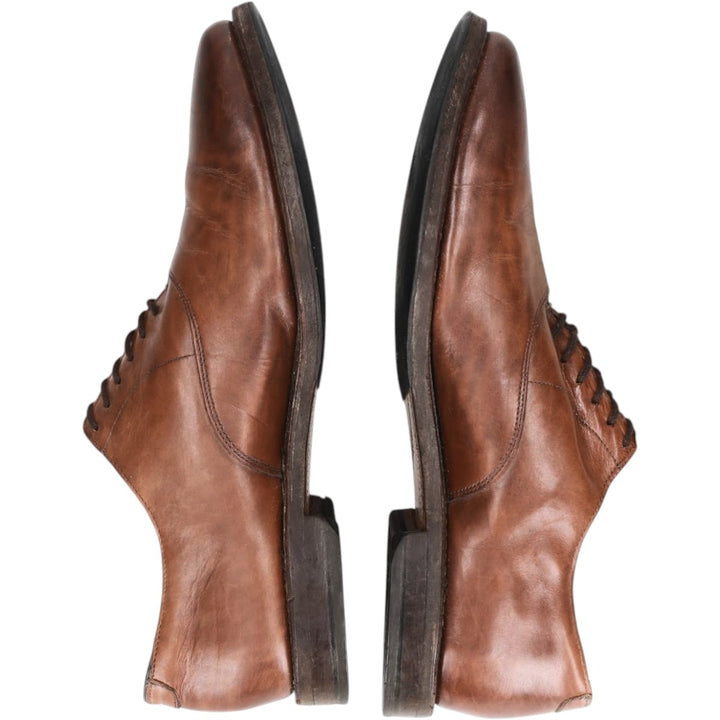 Allen Edmonds Carlyle Straight Tip Shoes, Made in USA, Size 10 D Men's 28.0cm genuine leather brown type Vintage Second Hand