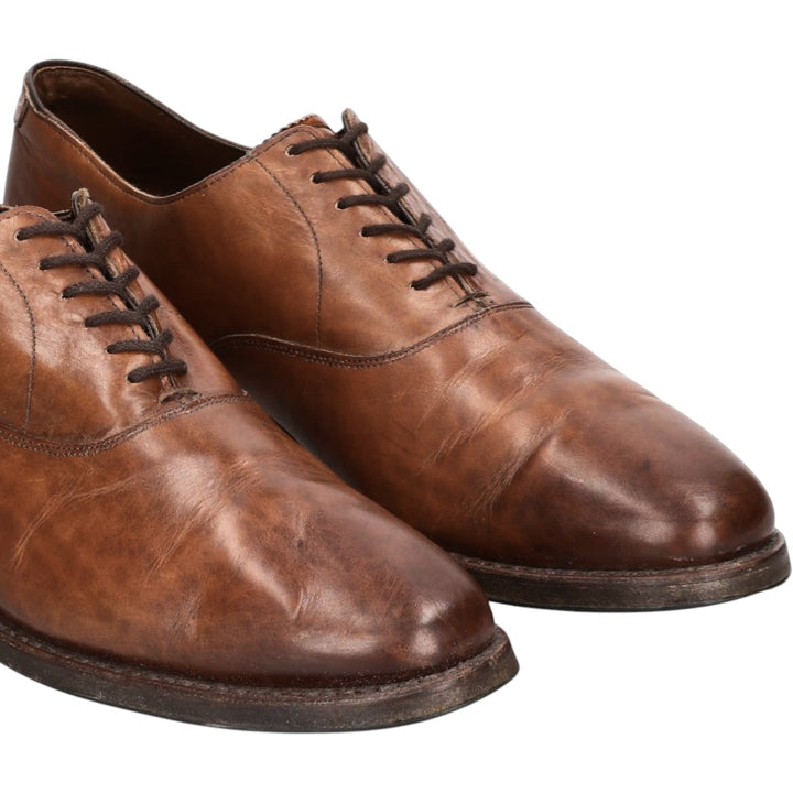 Allen Edmonds Carlyle Straight Tip Shoes, Made in USA, Size 10 D Men's 28.0cm genuine leather brown type Vintage Second Hand
