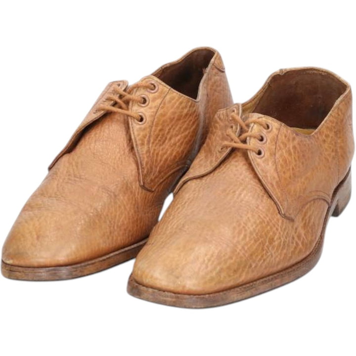 Grenson Master plain toe shoes, made in England. Men's 27.5cm unclear Beige type Vintage Second Hand