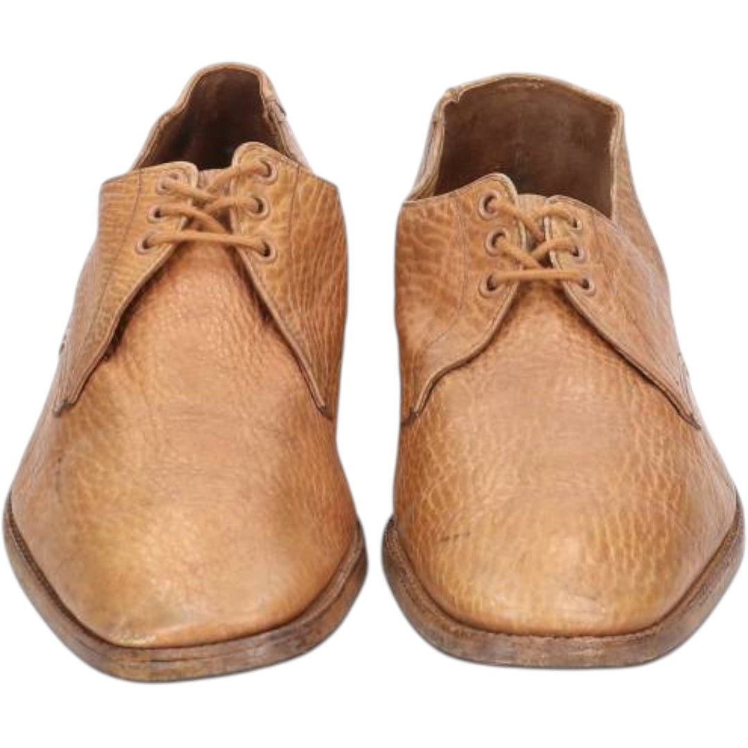 Grenson Master plain toe shoes, made in England. Men's 27.5cm unclear Beige type Vintage Second Hand