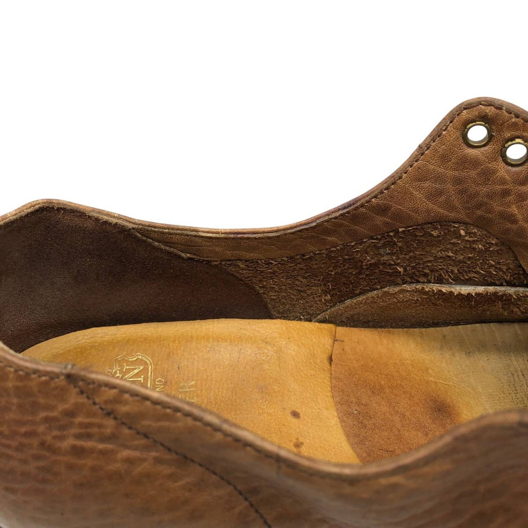 Grenson Master plain toe shoes, made in England. Men's 27.5cm unclear Beige type Vintage Second Hand