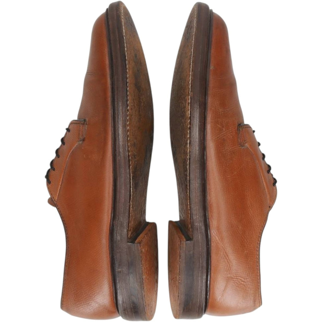 Florsheim Imperial Plain Toe Shoes, Size 9 1/2 D Men's 27.5cm unclear brown type Vintage Second Hand